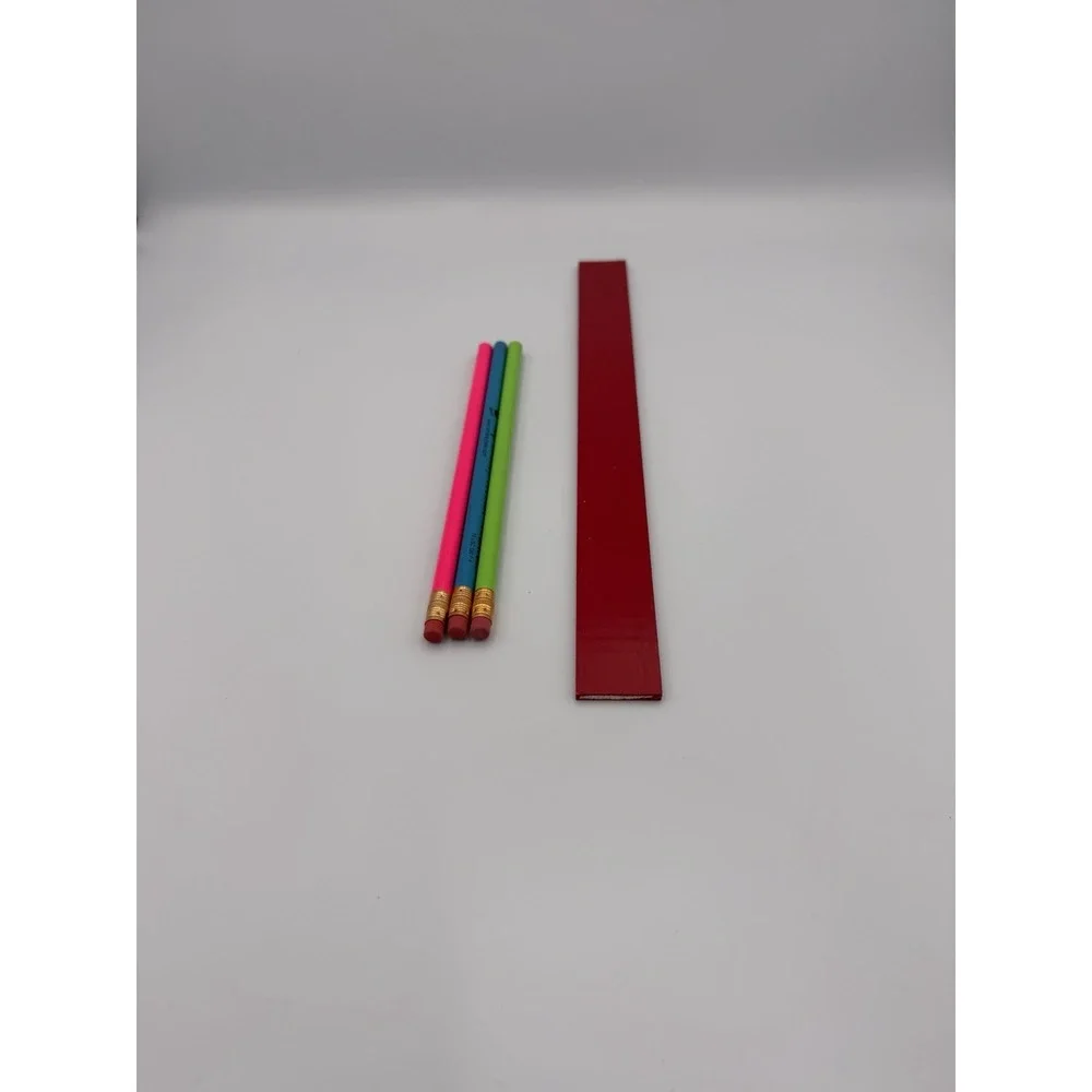 Vtg Smokey Bear Ruler & Pencils Lot Prevent Wildfires School Supplies Retro